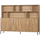 New gravure wandschrank eiche natur