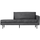 Rodeo daybed rechts structure velvet mountain