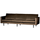 Rodeo sofa 3-sitzer velvet taupe