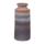 Decennia xl vaas keramiek grijsblauw 38 x Ø17 cm