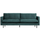 Rodeo classic 2,5-seater sofa velvet teal