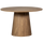 Maan dining table round mdf walnut ø120 cm