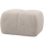 Mojo poef ribstof ecru