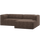 Bean chaise longue bank rechts bruin melange