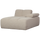 Mojo chaise longue element rechts bouclé beige melange