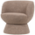 Shuffle draaifauteuil bruin melange