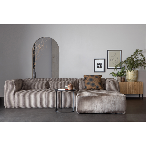 Bean eckbank rechts gerippter stoff terrazzo, Ambientefoto