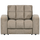 Second Date fauteuil structure velvet wheatfield