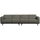 Statement 4-zits bank 280 cm structure velvet frost