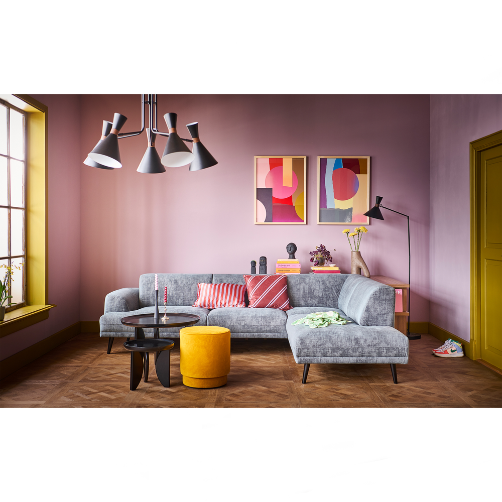 Family 1-sitzer element runde ecke links sand, Ambientefoto
