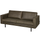 Rodeo 2,5-sitzer sofa ecoleder army
