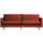 Rodeo classic 2,5-sitzer sofa velvet kastanie