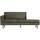 Rodeo daybed links structure velvet frost