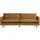 Rodeo classic 2,5-seater sofa velvet honey yellow