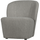 Lofty fauteuil bouclé grijs