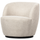 Serra drehsessel webstoff off white