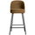 Vogue barhocker 65 cm samt honiggelb