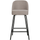 Vogue barhocker 65 cm gewebtes stoff sand
