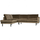 Rodeo eckbank linken velvet taupe