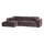 Cloud chaise longue bank links chenille warmbruin