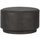 Coffee pouf leather look anthracite