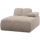 Mojo chaise longue element right woolly dark sand