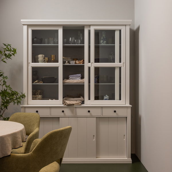 Lagos buffetschrank gross weiß, Ambientefoto