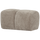 Mojo poef 45x84x64 cm ribstof donker zand