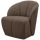 Mojo drehsessel bouclé braun melange