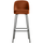 Vogue barhocker 80 cm samt rost
