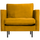 Rodeo classic fauteuil velvet oker