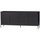 New Gravure dressoir 200 cm grenen zwart