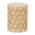 Axu dekorativer beistelltisch ø35x45 cm keramik sand