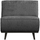 Statement 1-seater element structure velvet mountain