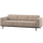 Statement 3-zits bank 230 cm lichtbruin melange