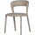 Noble Dining Chair in Beige with Leather Look