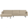 Rodeo chaise longue links bouclé beige