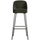 Vogue barhocker 80 cm samt dunkelgrün