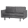 Rodeo 2-seater sofa structure velvet mountain