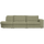 Family 2,5-sitzer sofa rundung links grün