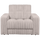 Second Date fauteuil ribstof naturel