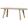 Set of 2 - Haarlem 4-position leg oak transparent