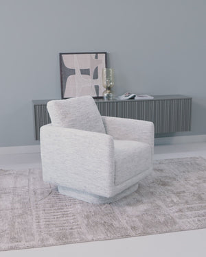 Oska draaifauteuil bruin melange