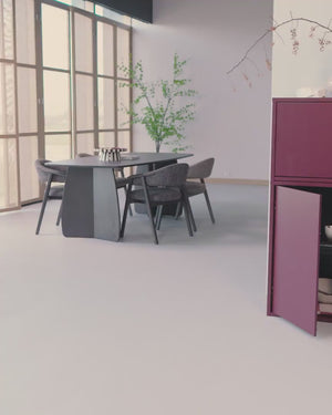 Merel sideboard pine burgundy